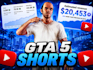 create gta 5 youtube shorts for your channel