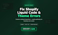 fix shopify liquid code and custom theme errors