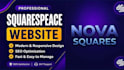 build squarespace website design, website