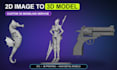 convert your 2d image into a 3d printable stl model