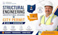 structural engineering, architectural drawing, city permit in ohio, washington