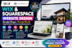 squarespace website design squarespace redesign wix website design wix redesign