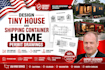 design tiny house and shipping container home permit drawings