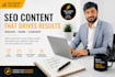write SEO website content that increases conversions and sales