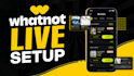 setup whatnot live obs vertical stream