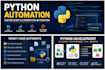 develop custom python automation scripts