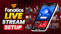 setup fanatics live obs vertical stream