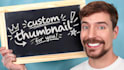 create eye catching realistic youtube thumbnails