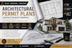 draft residential permit plans and construction ready architectural drawings