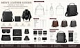 make professional leather bag and backpack tech pack