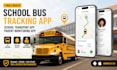 develop bus tracking app, school bus app, bus booking app, transport app