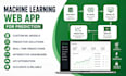 build a custom machine learning web app for prediction