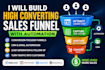 build a high converting sales funnel with automation