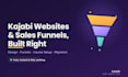 design your kajabi website, salesfunnel, learnwords kajabi migration sequence