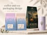 design premium coffee and tea packaging