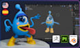model, texture and rig your 3d character