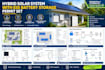 design hybrid solar system with ess battery storage permit set