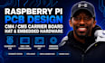 design raspberry pi pcb, cm4 cm5 carrier board, hat and embedded hardware