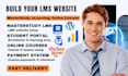 build lms educational website masterstudy elearning online course website
