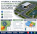 hydraulic modeling site drainage plan catchment area calculation
