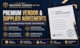 prepare a comprehensive master supplier and vendor contract