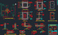 draw architectural structural plans in autocad