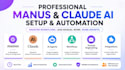 develop manus ai claude code agent to automate, build app