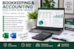 do bookkeeping , accounting , excel and data entry