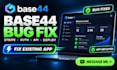 fix base44 app bugs stripe payment login auth api integration deploy base44 app