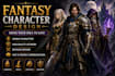 create an epic fantasy character illustration