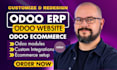 develop, customize and redesign your odoo website, odoo erp and odoo ecommerce