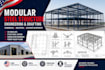 modular steel structure engineering drafting commercial industrial blueprints