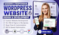 build redesign fix breakdance builder website oxygen builder wordpress website