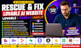 rescue fix lovable ai website debug lovable base44 replit stripe oauth supabase