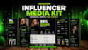 design premium influencer media kit, speaker sheet, epk, press kit, presentation