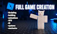 create your custom roblox game