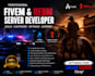 be your fivem server developer, redm server developer, redm vorp server