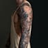 create a tattoo design of tattoo sleeve