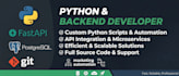 build custom python scripts and backend automation tools