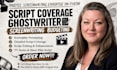 give script coverage feedback, notes, analysis for TV series or film screenplay