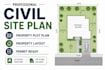 design civil site plan, property plot plan ,permit layout