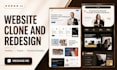 design clone webflow website framer website duplicate webflow duplicate framer