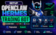 setup openclaw hermes trading bot claude code n8n solana polymarket kalshi bot
