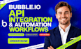 build bubble io ai saas, web app, mvp and automation
