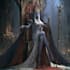 horror vampire lord queen character desing