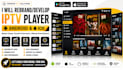 develop, rebrand and customize iptv player app, streaming app, ott, tizen app