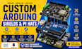 design custom arduino shields and raspberry pi hats