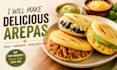 make delicious and freshly prepared arepas