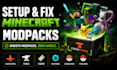 setup fix minecraft curseforge modpack forge fabric neoforge cobblemon pixelmon