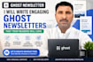 write engaging ghost newsletter